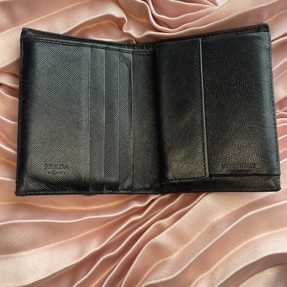 Prada Nylon saffiano interior bifold wallet - Picture 3 of 9